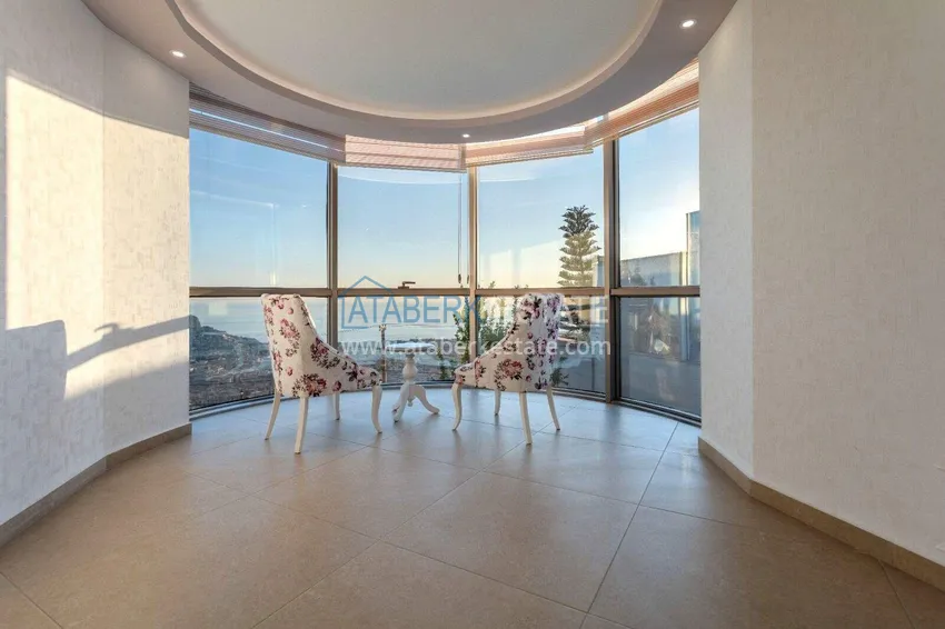 Purchase  Private 5+2 villa in the center of Alanya, Bektash district — furnished and with panoramic views  6 