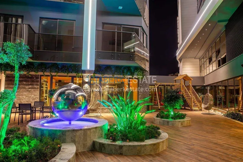 Real estate in the center of Alanya - 1+1 apartment in a luxury residence, Cleopatra beach area 13 