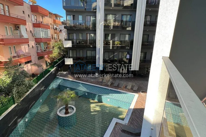 Purchase  Real estate in the center of Alanya - 1+1 apartment in a luxury residence, Cleopatra beach area 13 