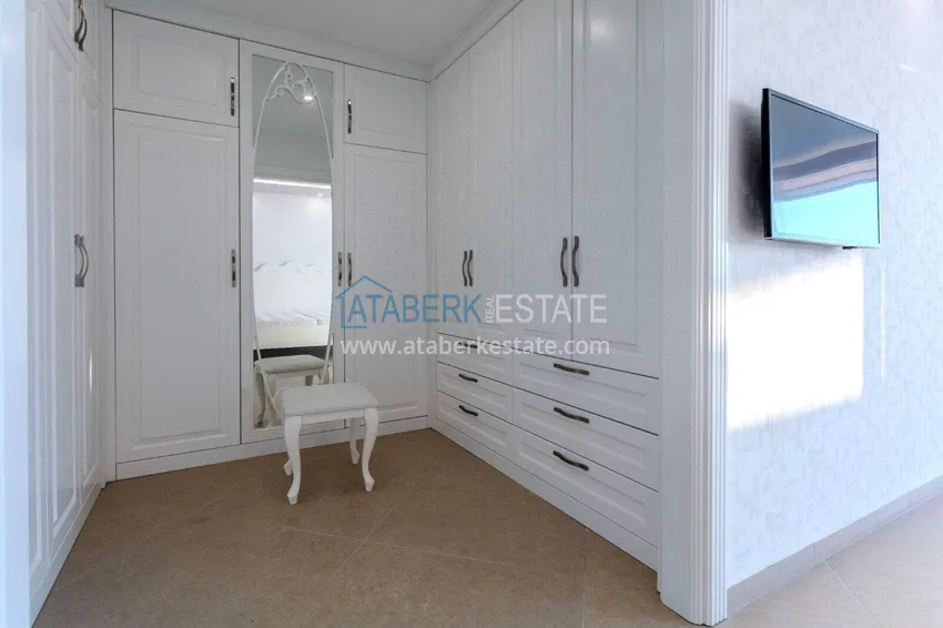 Purchase  Private 5+2 villa in the center of Alanya, Bektash district — furnished and with panoramic views  9 