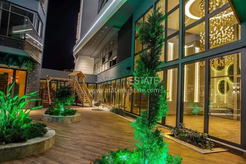 Real estate in the center of Alanya - 1+1 apartment in a luxury residence, Cleopatra beach area 18 