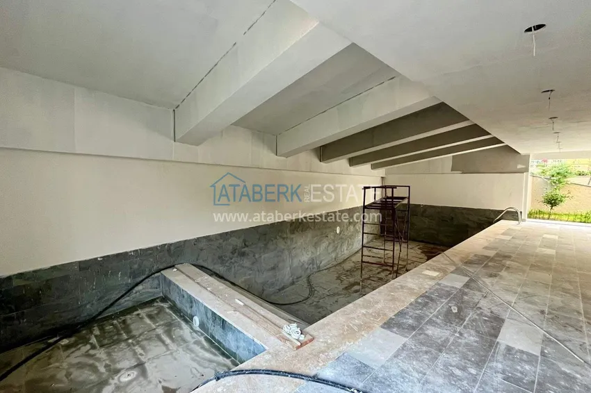 Real estate in the center of Alanya - 1+1 apartment with a view of the fortress and the sea near Cleopatra beach 19 