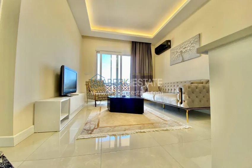 Purchase  1+1 apartment in Alanya with a 12-month installment plan - Oba district 2 