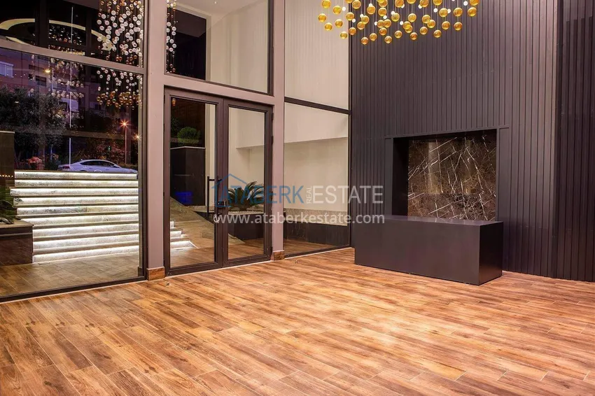 Real estate in the center of Alanya - 1+1 apartment in a luxury residence, Cleopatra beach area 21 