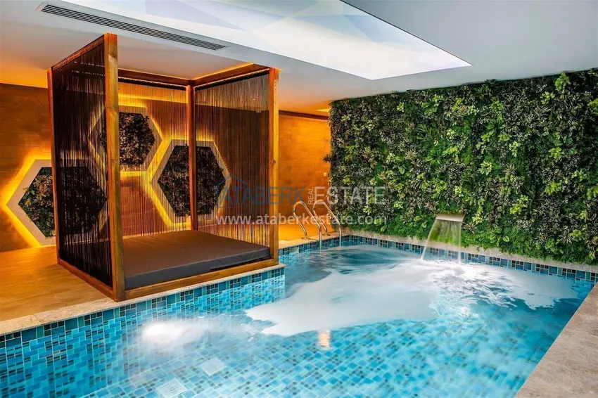 Real estate in the center of Alanya - 1+1 apartment in a luxury residence, Cleopatra beach area 23 