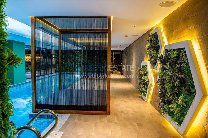 Real estate in the center of Alanya - 1+1 apartment in a luxury residence, Cleopatra beach area 26 