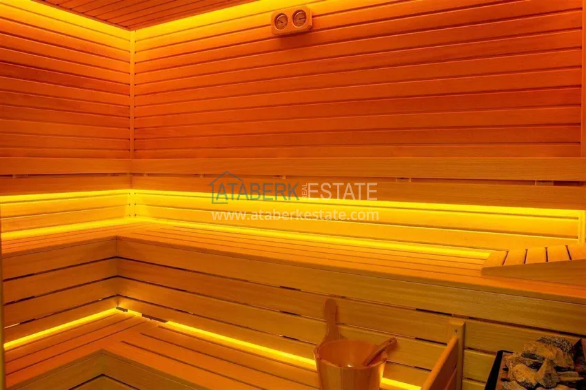 Real estate in the center of Alanya - 1+1 apartment in a luxury residence, Cleopatra beach area 28 