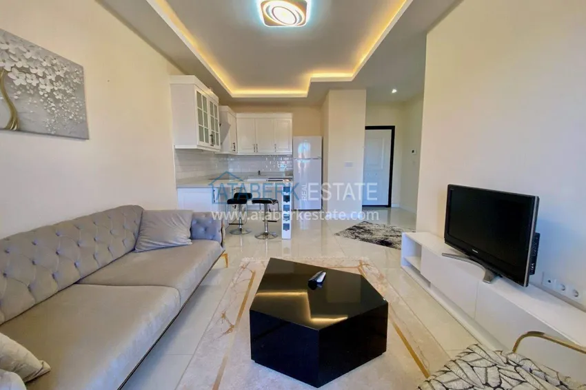 Purchase  1+1 apartment in Alanya with a 12-month installment plan - Oba district 4 