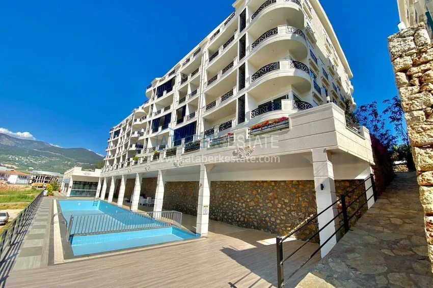 1+1 apartment in Alanya with a 12-month installment plan - Oba district 5 