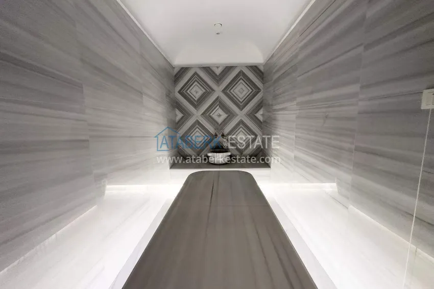 Real estate in Alanya - 1+1 85 m2 furnished apartment in a premium resort complex, Turkler district 70 