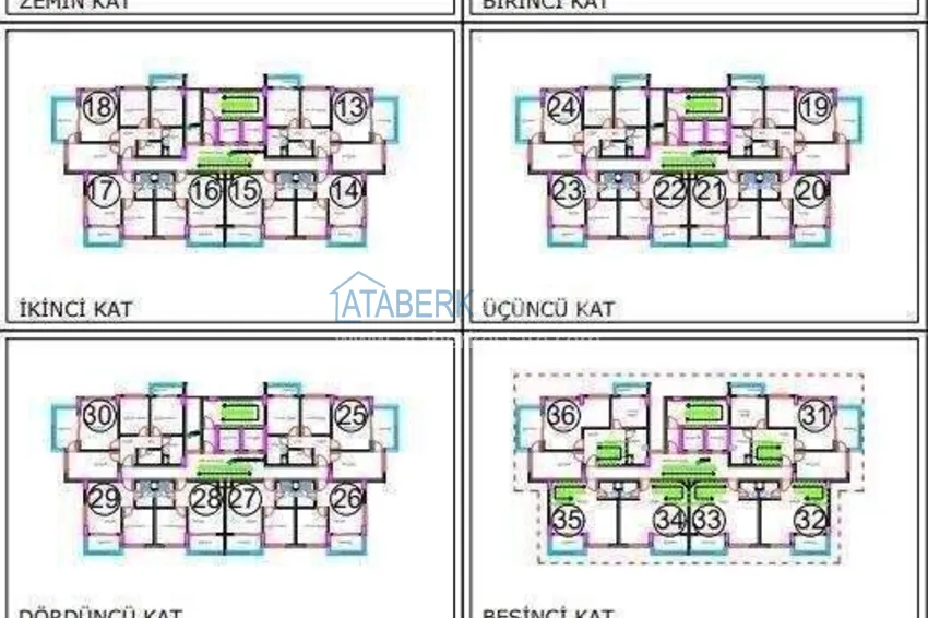 Buy cheap Commercial real estate in Alanya - 1+1 in a modern complex in Demirtash 1 