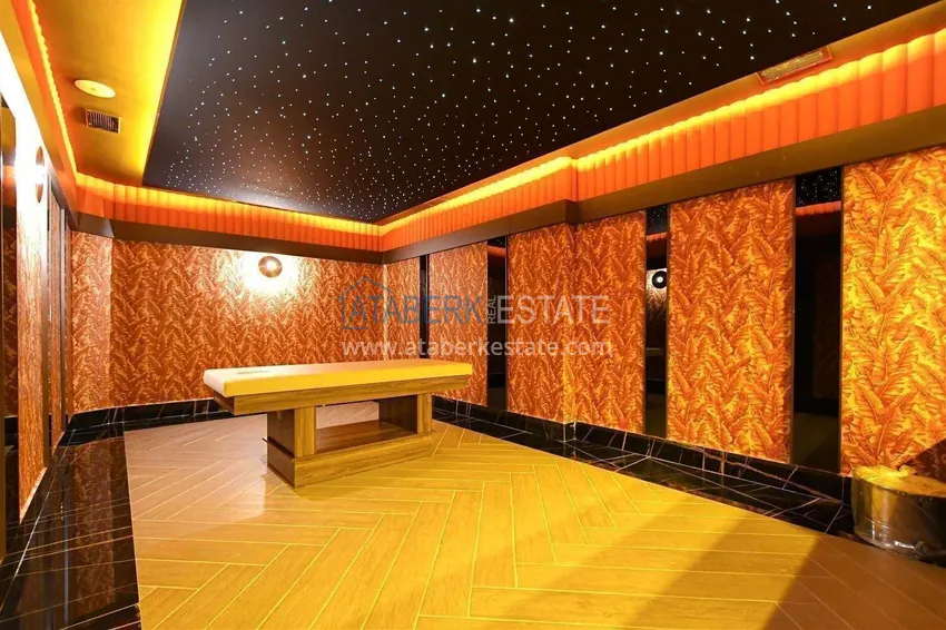 Apartment for Long Term Rental in Alanya - Furnished, Premium Complex, Tosmur District B17 10 