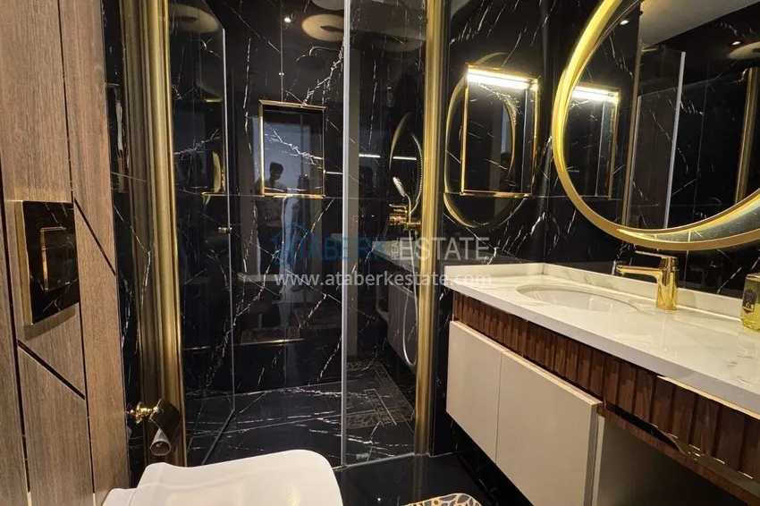 Purchase  Apartment for Long Term Rental in Alanya - Furnished, Premium Complex, Tosmur District B17 13 