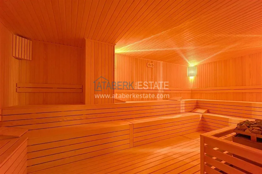Apartment for Long Term Rental in Alanya - Furnished, Premium Complex, Tosmur District B17 17 