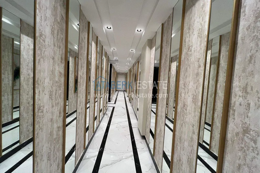 Apartment for Long Term Rental in Alanya - Furnished, Premium Complex, Tosmur District B17 18 