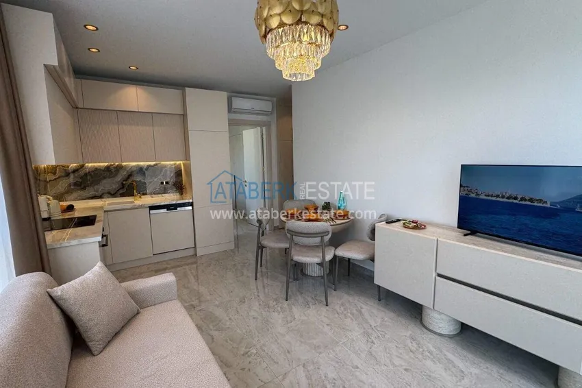 Purchase  Apartment for Long Term Rental in Alanya - Furnished, Premium Complex, Tosmur District B17 5 