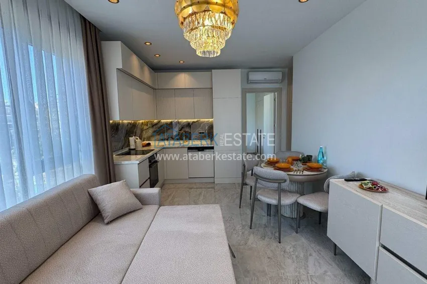 Purchase  Apartment for Long Term Rental in Alanya - Furnished, Premium Complex, Tosmur District B17 6 