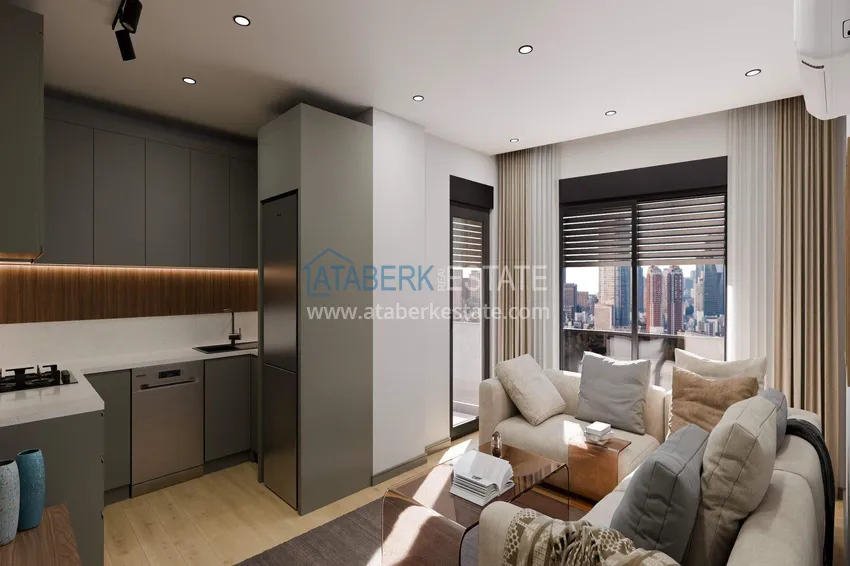 Purchase  Installment apartments from a developer in Antalya Muratpasa 13 