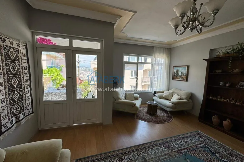 Purchase  2+1 apartment in the center of Alanya, Kale Peninsula — furnished and with sea views  13 