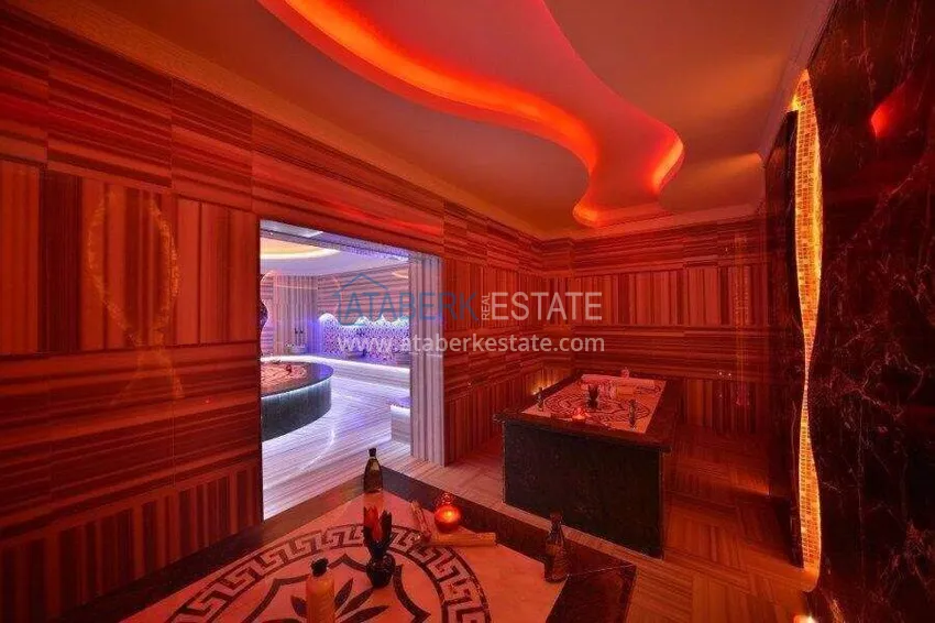 2+1 apartment in Alanya — new furniture, luxury residence, Mahmutlar district 22 