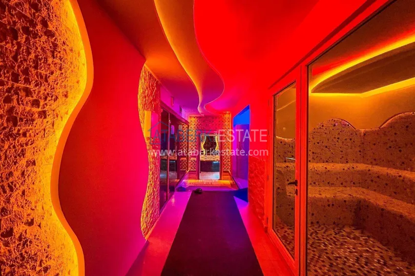 2+1 apartment in Alanya — new furniture, luxury residence, Mahmutlar district 23 