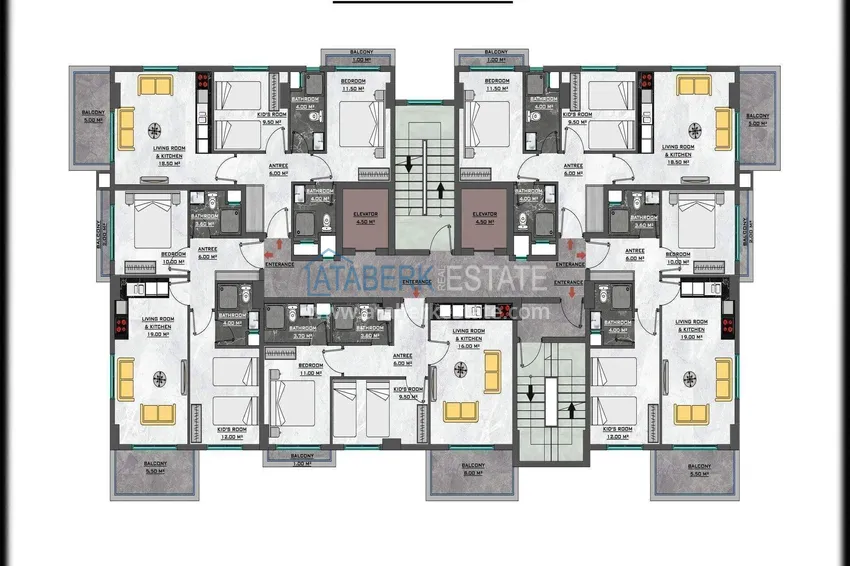 Buy cheap Apartments from a developer in Alanya, Mahmutlar district - a convenient payment plan for up to 5 years 3 