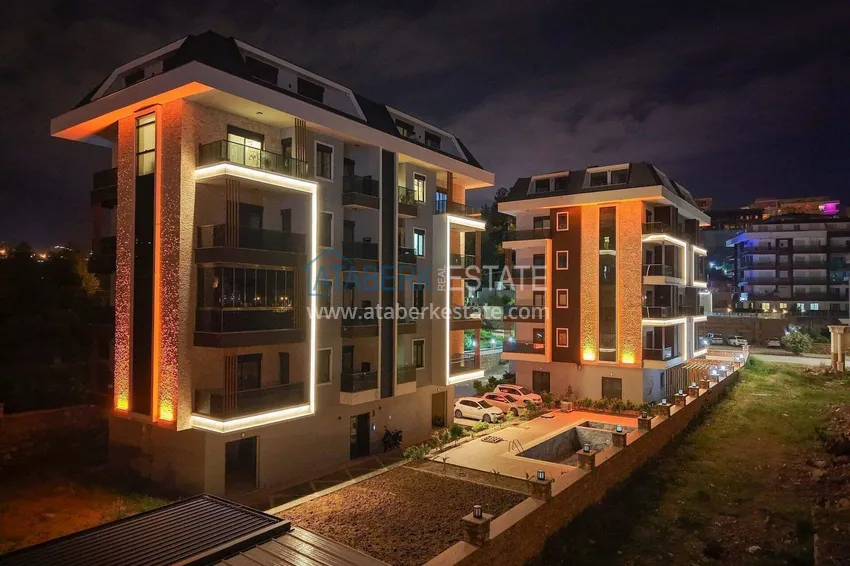 Citizenship apartment in Alanya - 2+1 with a separate kitchen in the Kestel area  10 