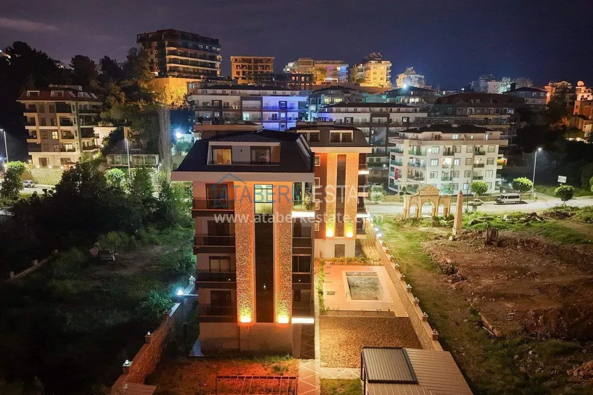 Citizenship apartment in Alanya - 2+1 with a separate kitchen in the Kestel area  12 
