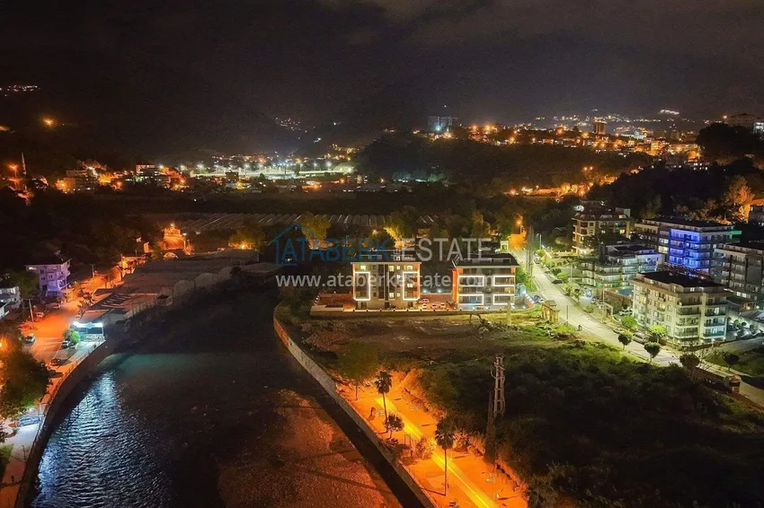 Citizenship apartment in Alanya - 2+1 with a separate kitchen in the Kestel area  13 