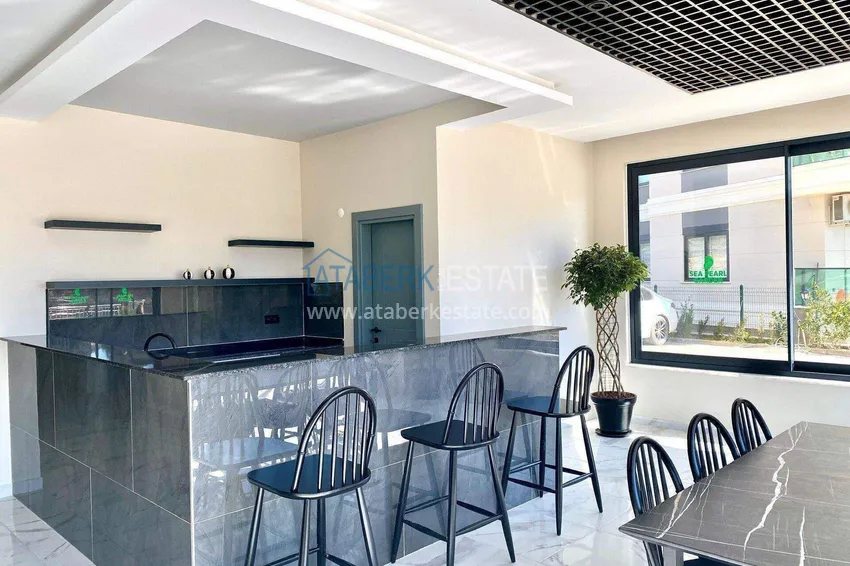 1+1 furnished apartment in Alanya, Oba district   13 