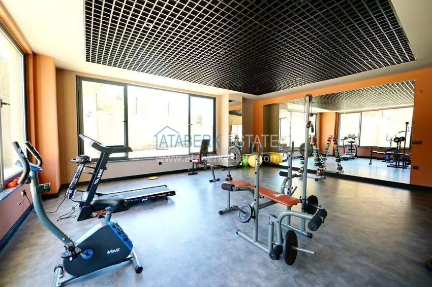 1+1 furnished apartment in Alanya, Oba district   16 