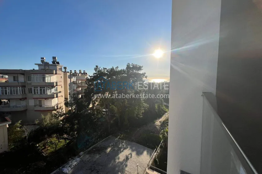 Purchase  1+1 apartment with sea view in Alanya, Avsallar district  13 