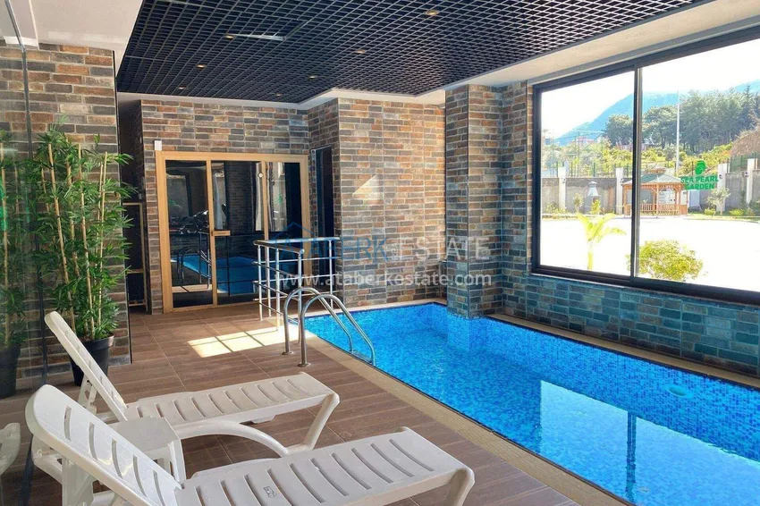 1+1 furnished apartment in Alanya, Oba district   19 