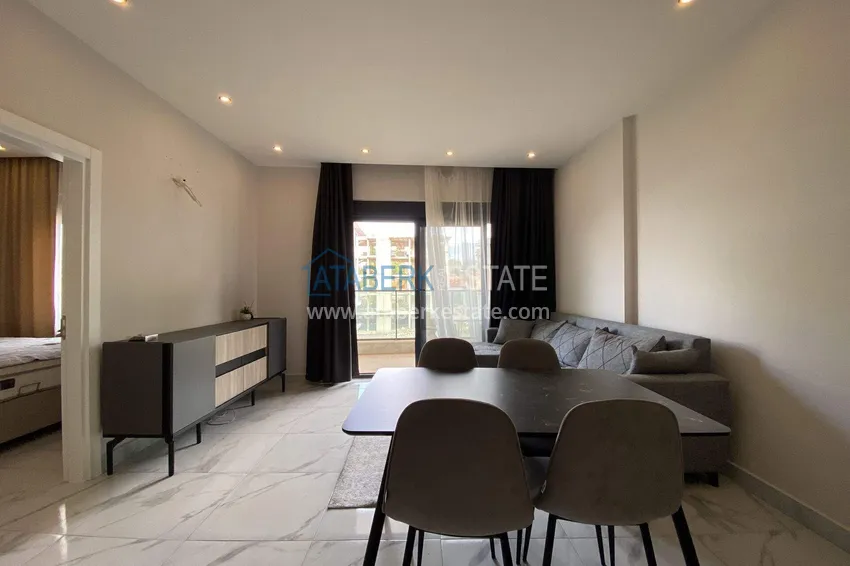 Purchase  1+1 furnished apartment in Alanya, Oba district   2 