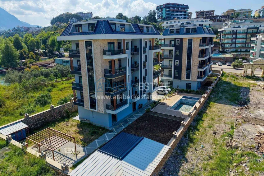 Citizenship apartment in Alanya - 2+1 with a separate kitchen in the Kestel area  5 