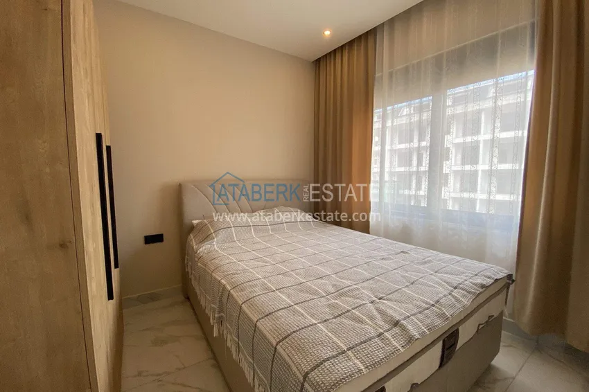 Purchase  1+1 furnished apartment in Alanya, Oba district   7 