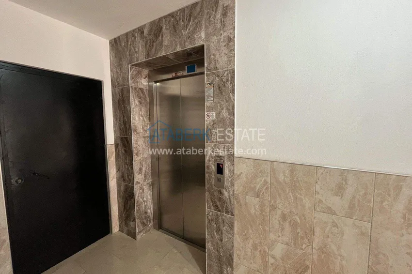 2+1 apartment in Alanya for residence permit and citizenship - furniture, glazed balcony, Oba district 8 