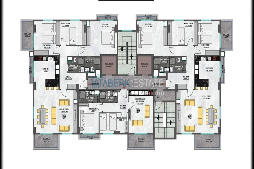 Buy cheap Apartments from a developer in Alanya, Mahmutlar district - a convenient payment plan for up to 5 years 4 
