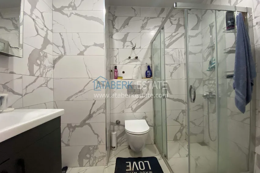 Purchase  1+1 furnished apartment in Alanya, Oba district   9 