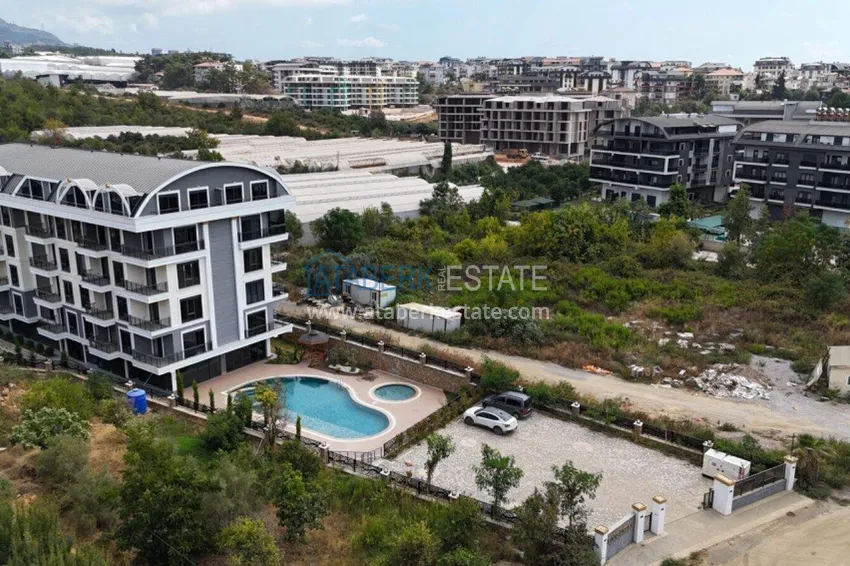 Property from a developer in Alanya - a modern boutique complex in Oba 1 