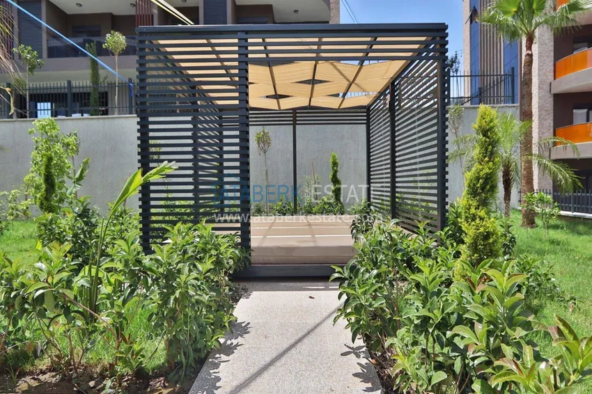A new stylish investment project at the excavation stage in Oba, Alanya 26