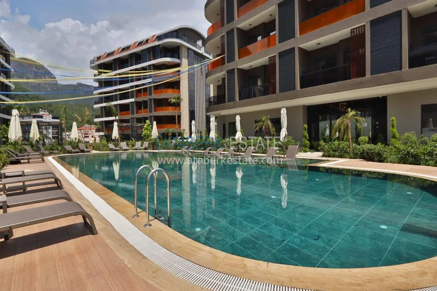 A new stylish investment project at the excavation stage in Oba, Alanya 17