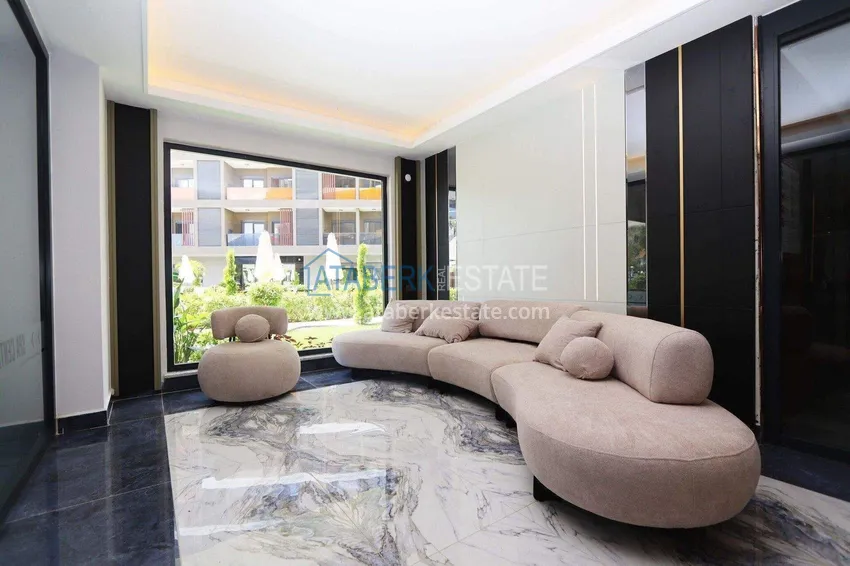 A new stylish investment project at the excavation stage in Oba, Alanya 31