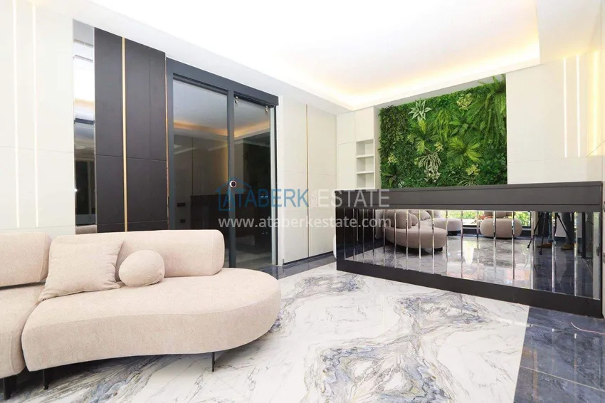 A new stylish investment project at the excavation stage in Oba, Alanya 32