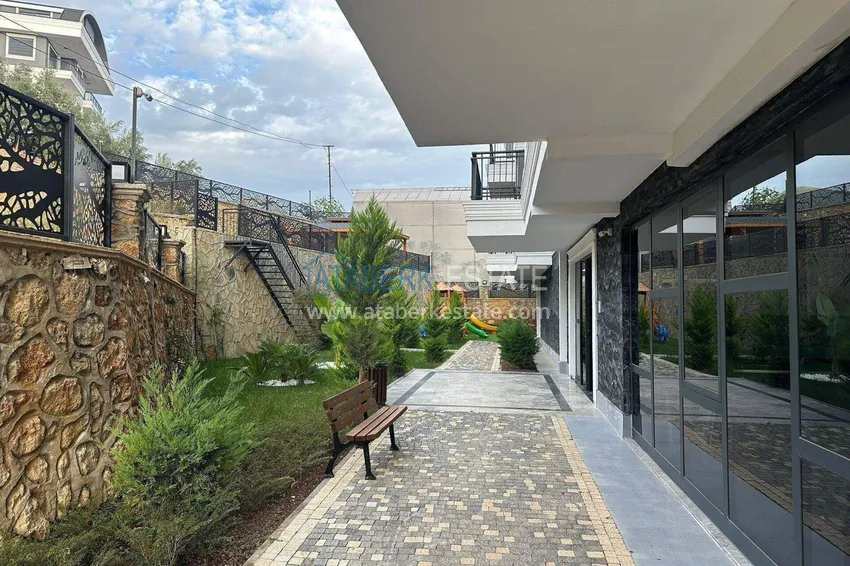 Property from a developer in Alanya - a modern boutique complex in Oba 18 