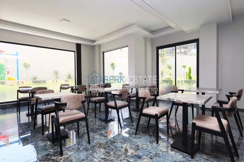 A new stylish investment project at the excavation stage in Oba, Alanya 35