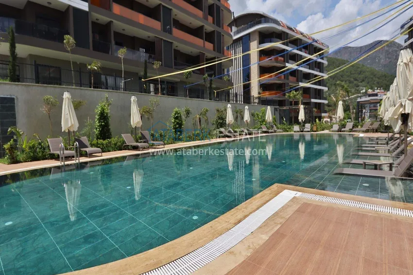 A new stylish investment project at the excavation stage in Oba, Alanya 18