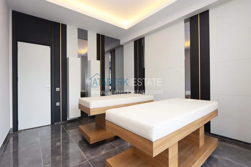A new stylish investment project at the excavation stage in Oba, Alanya 42