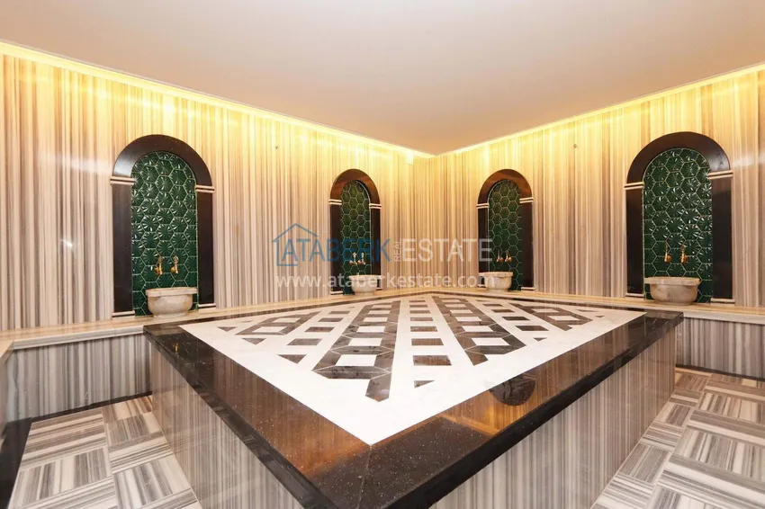 A new stylish investment project at the excavation stage in Oba, Alanya 44