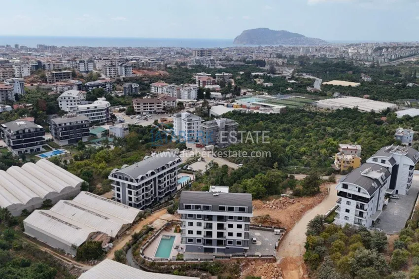Property from a developer in Alanya - a modern boutique complex in Oba 3 